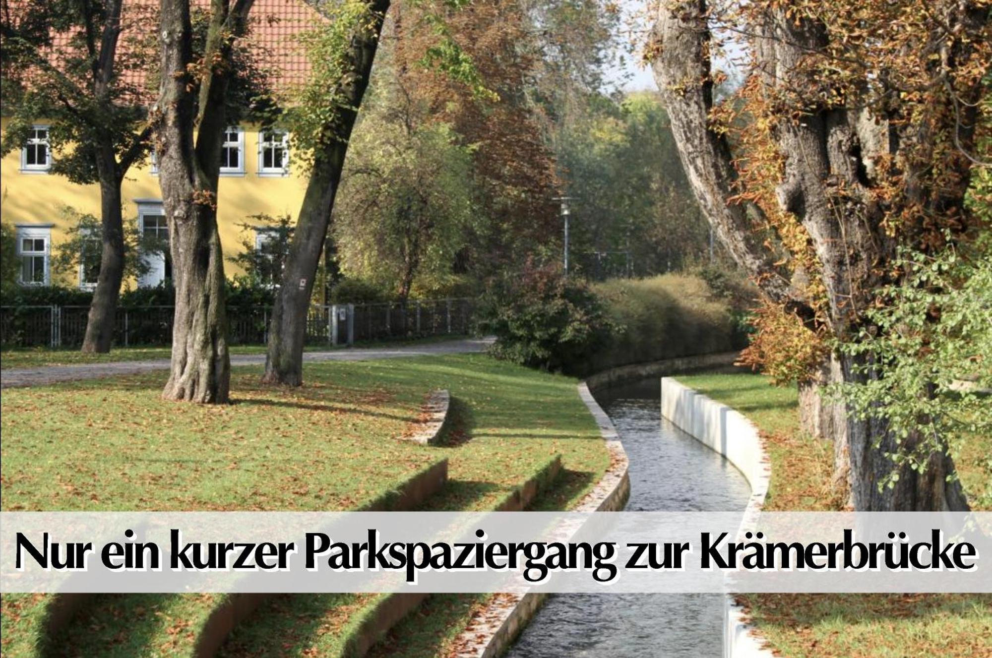 Stadtperle Am Plaetschernden Wasser - 50M2 2R Malerische Fewo In Top Lage Erfurt Exteriér fotografie